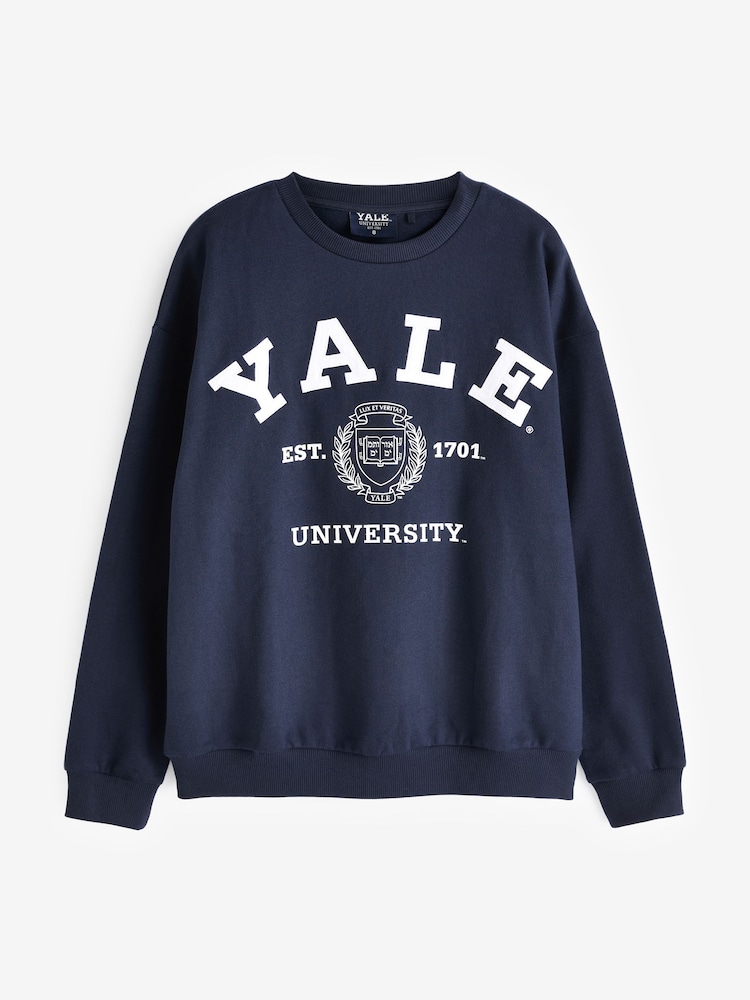 Blue Yale Sweatshirt and Short Pyjamas - Image 7 of 9