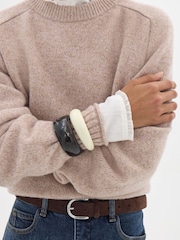 Hush Brown Nori Bangles - Image 2 of 5