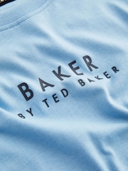 Baker by Ted Baker Long Sleeve Logo 100% Cotton T-Shirt - Image 13 of 14