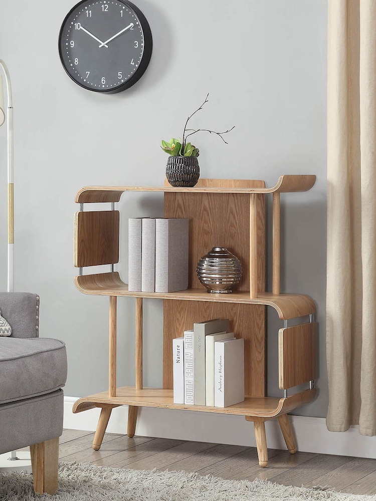Jual Oak San Francisco Short Bookcase - Image 1 of 3