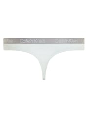 Calvin Klein Green Radiant Cotton Thong - Image 4 of 4