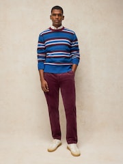 White Stuff Purple Kimber Cord Trousers - Image 4 of 6