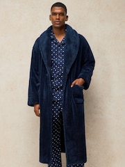 White Stuff Blue Cranworth Cosy Robe - Image 1 of 6