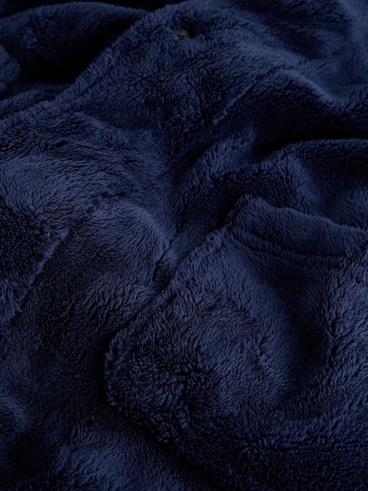 White Stuff Blue Cranworth Cosy Robe - Image 6 of 6