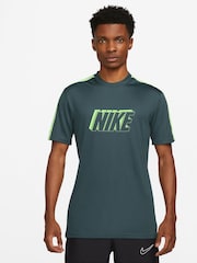 Nike Light Green Dri-FIT Academy Training T-Shirt - Image 1 of 3