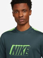 Nike Light Green Dri-FIT Academy Training T-Shirt - Image 3 of 3
