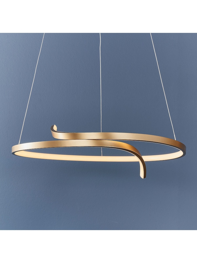 Gallery Home Gold Yussef Ceiling Light Pendant - Image 2 of 8