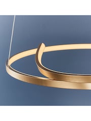 Gallery Home Gold Yussef Ceiling Light Pendant - Image 4 of 8