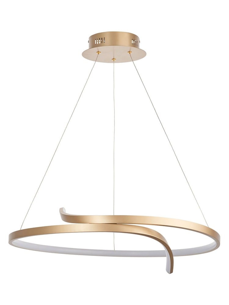 Gallery Home Gold Yussef Ceiling Light Pendant - Image 8 of 8