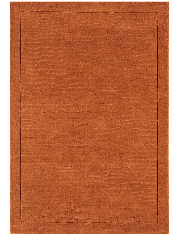 Asiatic Rugs Terracotta York Lustre Rug - Image 1 of 5
