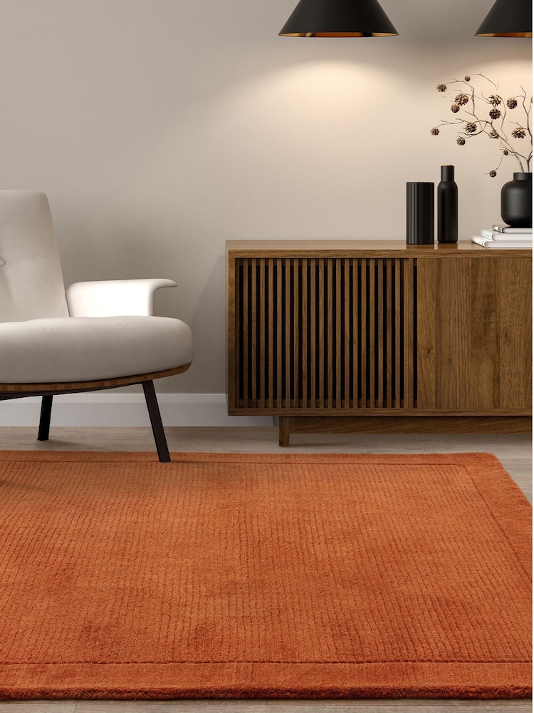 Asiatic Rugs Terracotta York Lustre Rug - Image 1 of 6 Asiatic Rugs Terracotta York Lustre Rug - Image 1 of 6
