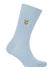 Lyle & Scott Blue Victor Socks Gift Box 6 Pack - Image 3 of 6