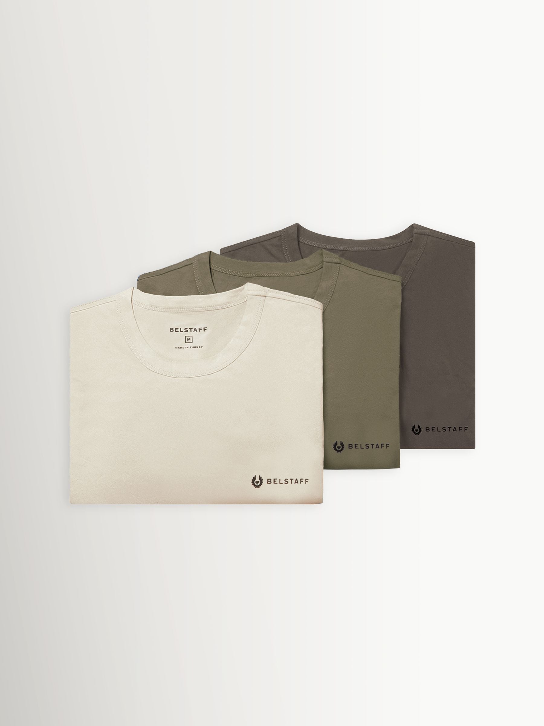 Regular Fit 3 Pack T-Shirt Men's Cotton - Image 3