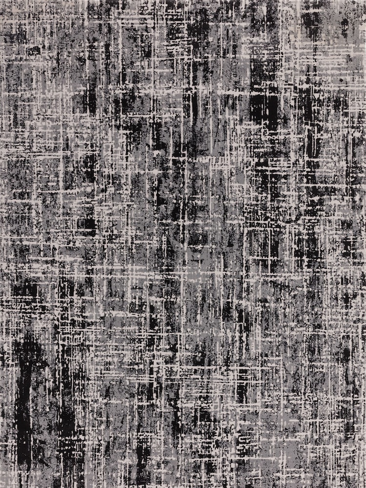 Asiatic Rugs Black Kuza Abstract Rug - Image 2 of 4