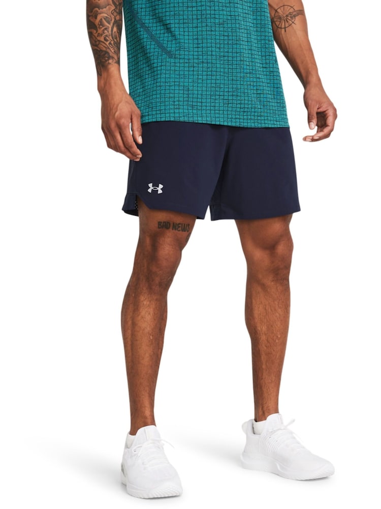 כחול כהה - מכנסיים קצרים של Under Armour דגם Vanish - Image 3 of 6