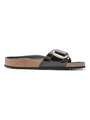 Birkenstock Black Chrome Madrid Big Buckle Sandals - Image 3 of 6