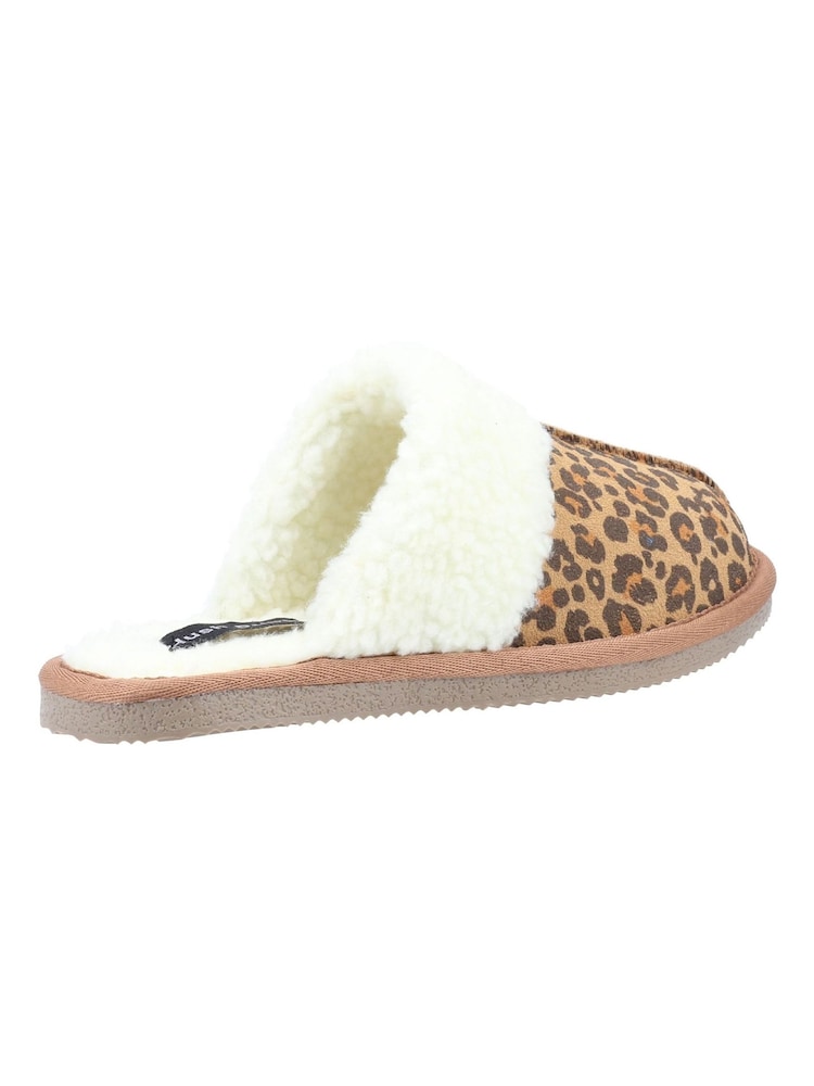Hush Puppies Animal Arianna Mule Slippers - Image 2 of 4 Hush Puppies Animal Arianna Mule Slippers - Image 2 of 4