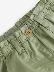 Khaki Green 100% Cotton Pull-On Shorts (3mths-7yrs) - Image 5 of 7