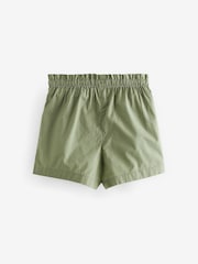 Khaki Green 100% Cotton Pull-On Shorts (3mths-7yrs) - Image 6 of 7
