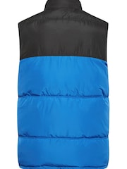 BadRhino Big & Tall Blue Padded Collar Gilet - Image 4 of 4