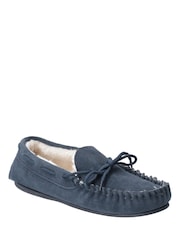 Hush Puppies Blue Allie Slippers - Image 2 of 4