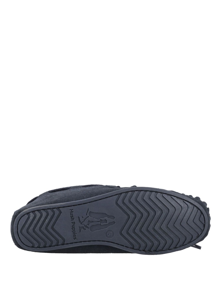 Hush Puppies Blue Allie Slippers - Image 4 of 4 Hush Puppies Blue Allie Slippers - Image 4 of 4