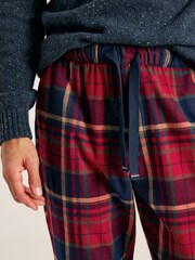 Joules Sleeper Red Tartan Pyjama Bottoms - Image 4 of 5