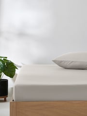 Silver Grey Non Iron Simply Soft Fitted Sheet - Image 1 of 1