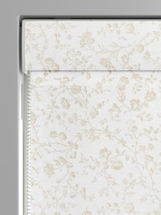 Laura Ashley Dove Grey Aria Made to Measure 100% Cotton Roman Blinds - Image 2 of 3