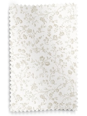Laura Ashley Dove Grey Aria Made to Measure 100% Cotton Roman Blinds - Image 3 of 3