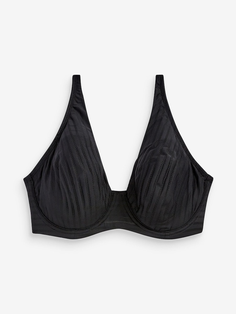Black/White DD+ Non Pad Full Cup Bras 2 Pack - Image 4 of 4