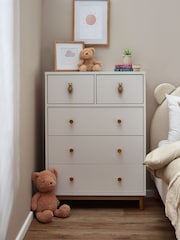 White Bertie Bear Kids Multi Chest of Drawers - Image 1 of 5