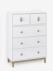White Bertie Bear Kids Multi Chest of Drawers - Image 3 of 5