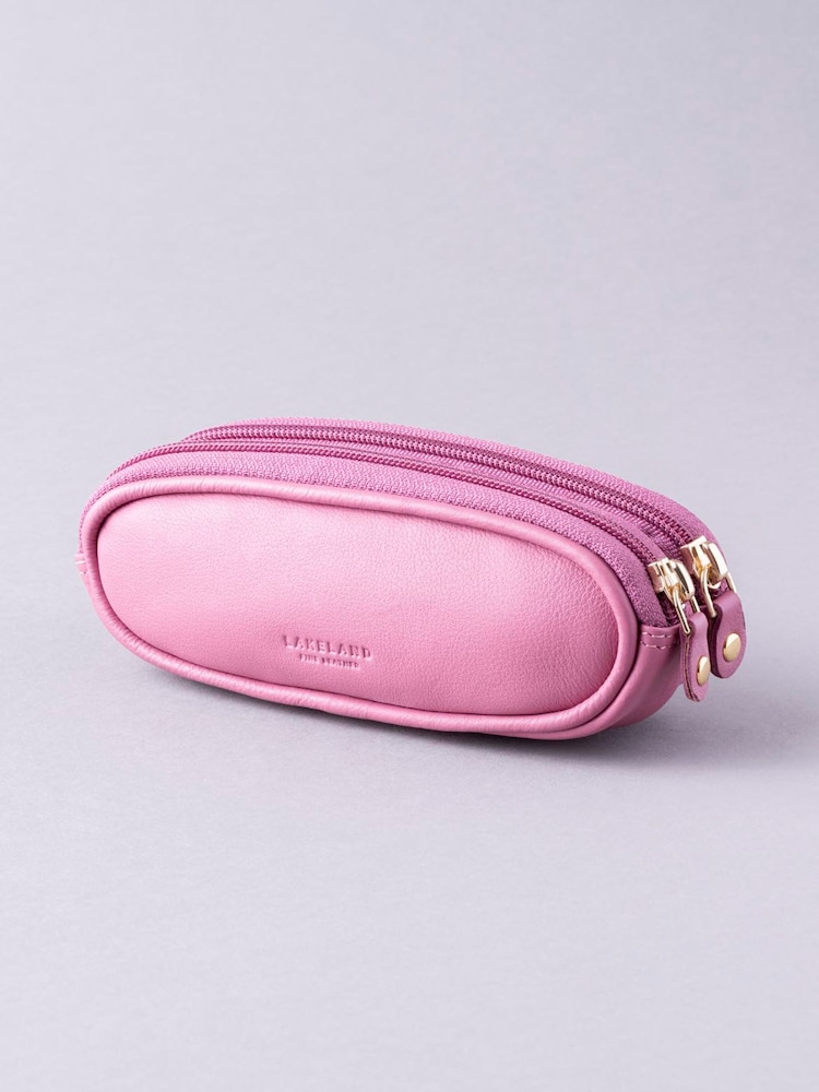 Lakeland Leather Mauve Double Glasses Case - Image 2 of 4