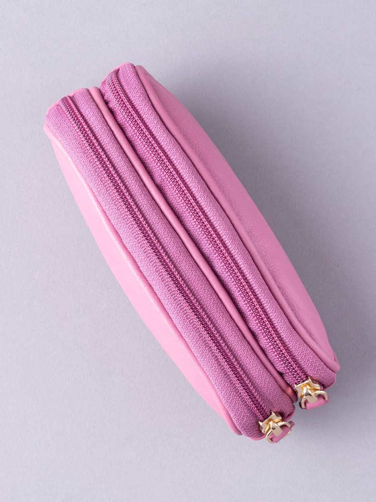 Lakeland Leather Mauve Double Glasses Case - Image 4 of 4