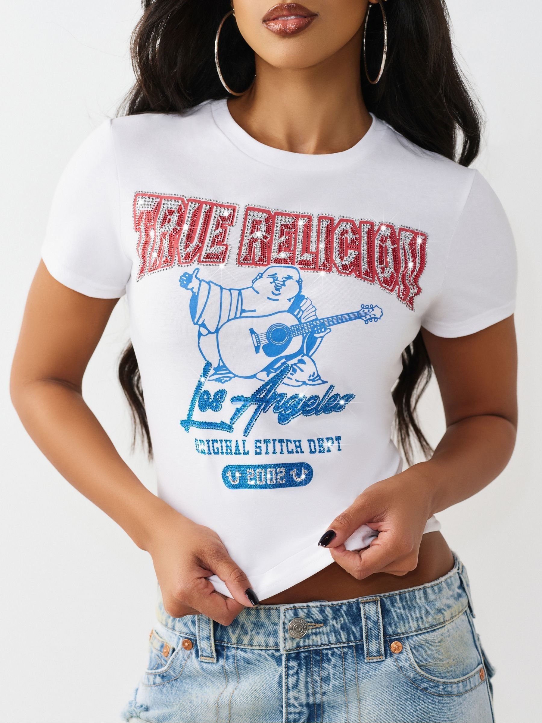 Satın al True Religion Kristal Buda Sıfır Yaka Tişört Next Turkey