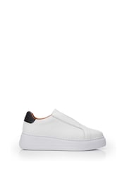 Moda In Pelle Alber Slip On Wedge Trainers - Image 2 of 5
