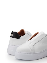 Moda In Pelle Alber Slip On Wedge Trainers - Image 4 of 5