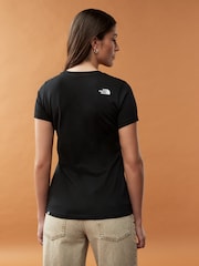 The North Face Black Womens Simple Dome T-Shirt - Image 2 of 7