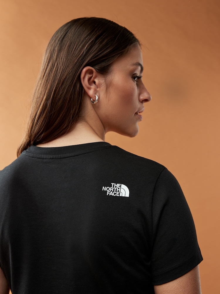 The North Face Black Womens Simple Dome T-Shirt - Image 3 of 7