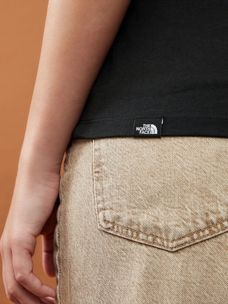 The North Face Black Womens Simple Dome T-Shirt - Image 5 of 7
