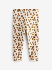 Braune Sonnenblume - Leggings im 4er-Pack (3 M.–7 J.) - Bild 2 von 7