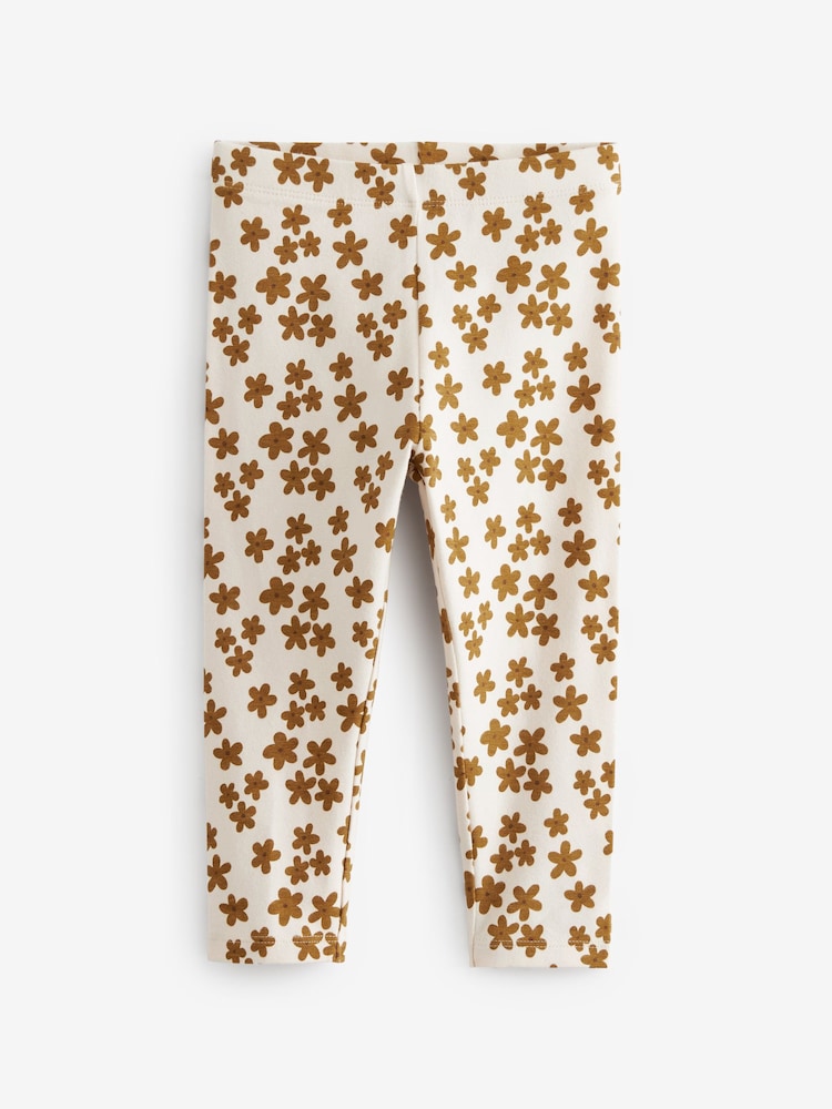 Braune Sonnenblume - Leggings im 4er-Pack (3 M.–7 J.) - Bild 2 von 7