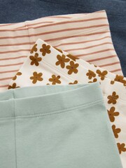 Braune Sonnenblume - Leggings im 4er-Pack (3 M.–7 J.) - Bild 7 von 7