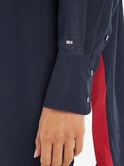 Tommy Hilfiger Blue Short Shirt Dress - Image 3 of 6