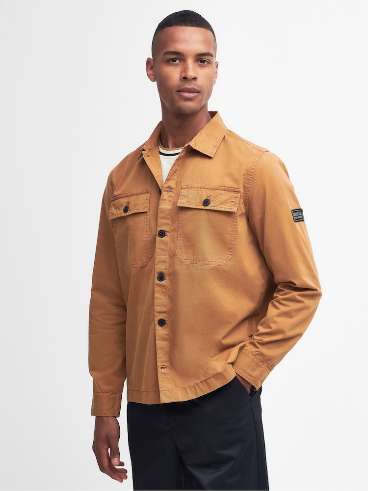 Barbour® International Adey Shacket 100% Cotton Overshirt - Image 1 of 6 Barbour® International Adey Shacket 100% Cotton Overshirt - Image 1 of 6