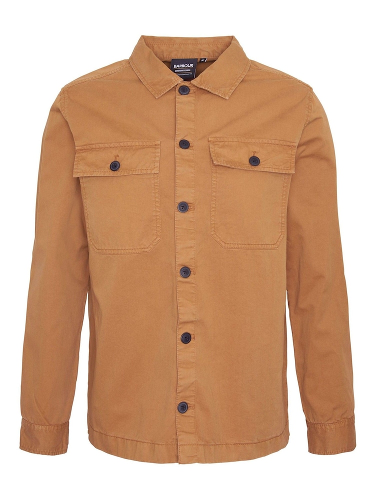 Barbour® International Adey Shacket 100% Cotton Overshirt - Image 6 of 6 Barbour® International Adey Shacket 100% Cotton Overshirt - Image 6 of 6