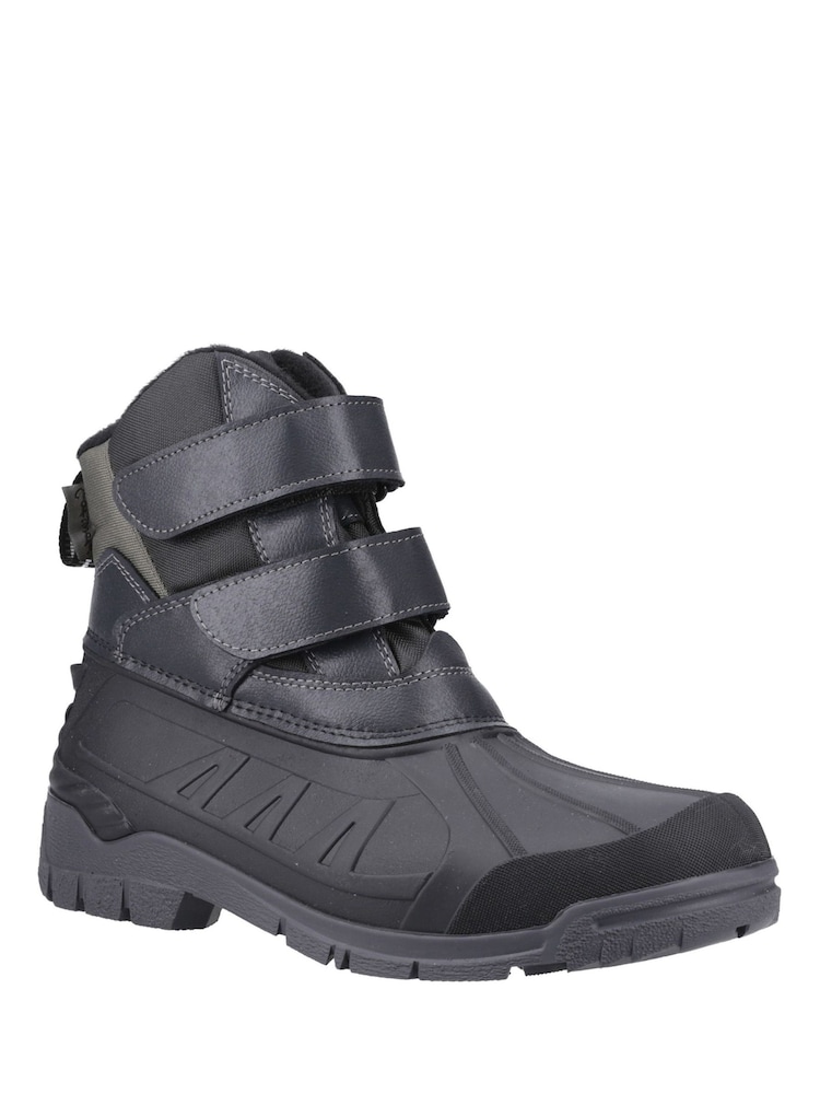 Cotswolds Black Kempsford Snow Boots - Image 2 of 4 Cotswolds Black Kempsford Snow Boots - Image 2 of 4
