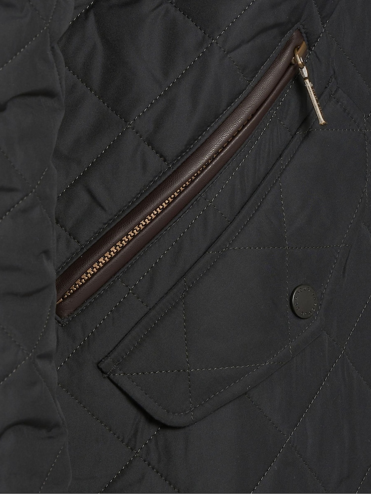 Barbour® Navy Chelsea Quilted Jacket - Image 9 of 9
