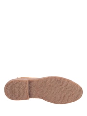 Hush Puppies Tan Brown Maddy Wide Boots - Image 4 of 4